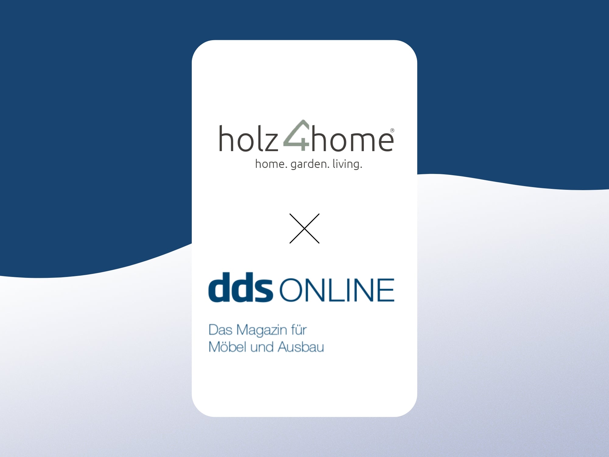 Grafiek over de samenwerking tussen holz4home en dds ONLINE, het tijdschrift voor meubels en afbouw