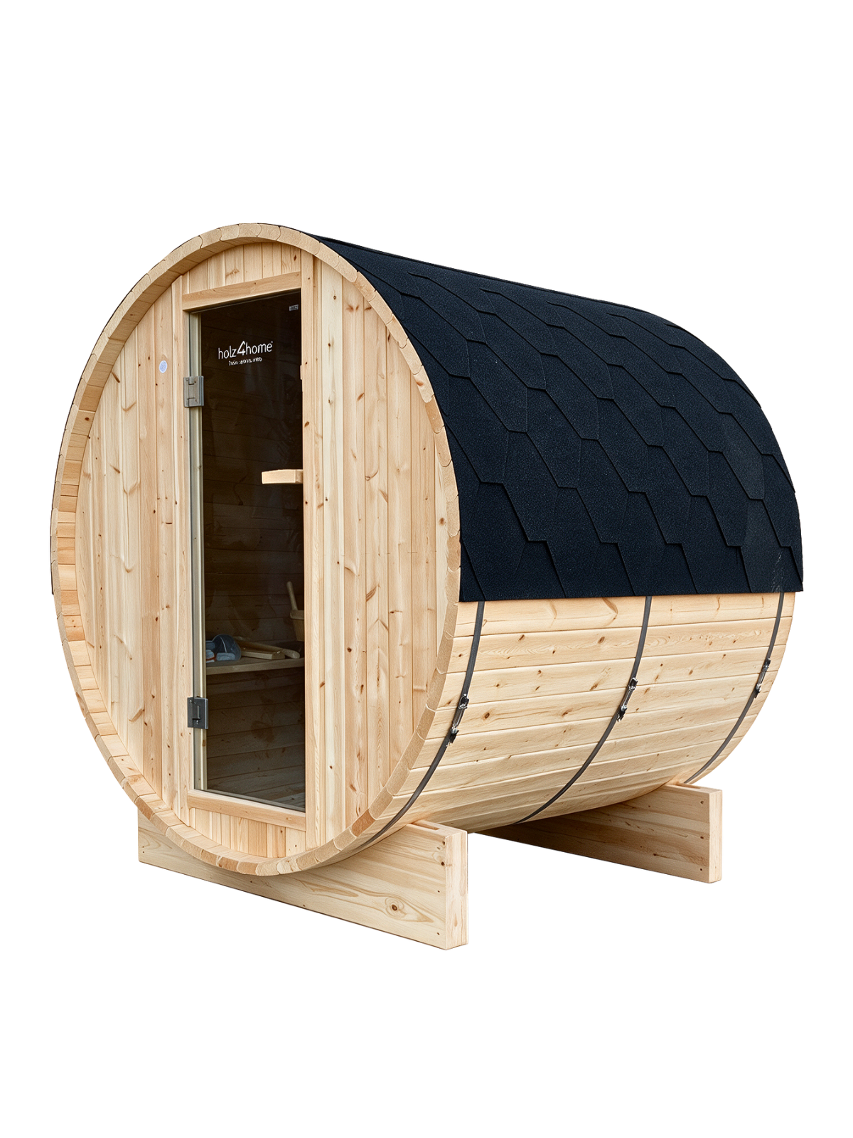 Barrelsauna L Pini wood