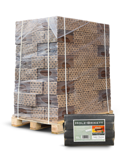 Pini Kay eikenbriketten 100% zonder toevoegingen I 960kg pallet