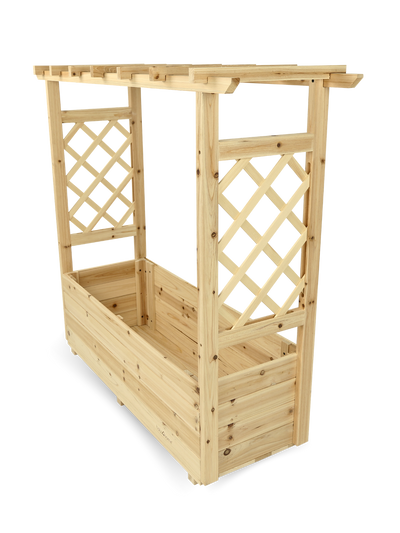 Plantenbak met dak M