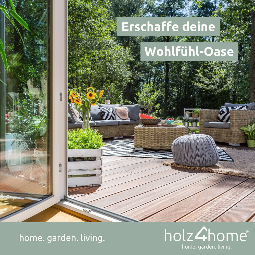 Houten vlonderplanken lariks incl. terrasschroeven