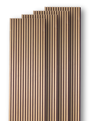 Akustikpaneele Eiche 240x60cm - 4er Set